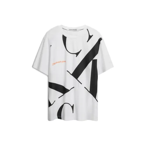 Calvin Klein Белая Унисекс Футболка