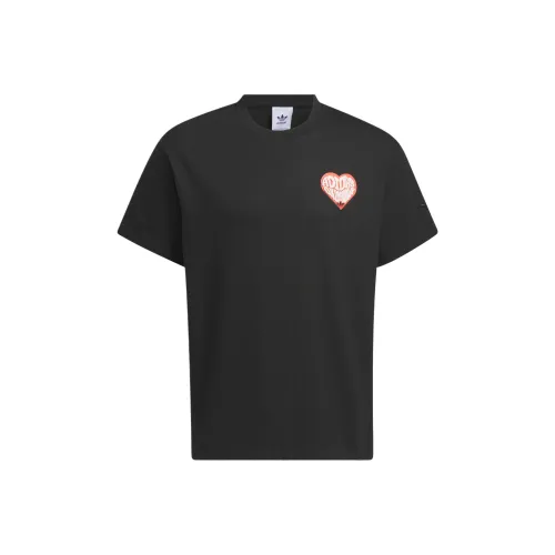 Adidas Originals SS24 T-Shirt Унисекс Черный