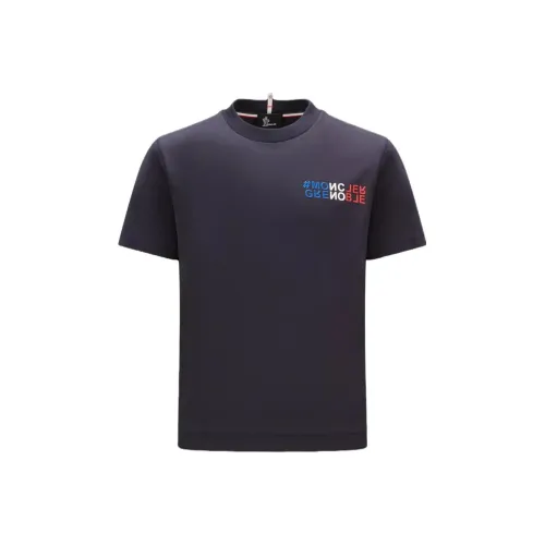 Moncler Grenoble SS23 Early Autumn Collection Черные Мужские T-рубашки