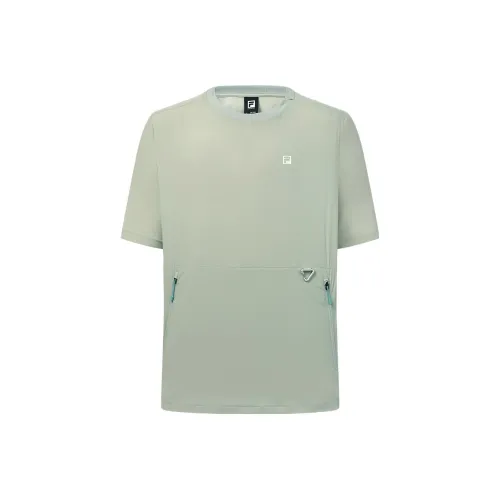 FILA Внутренний двор Лайм Мужская T-рубашка