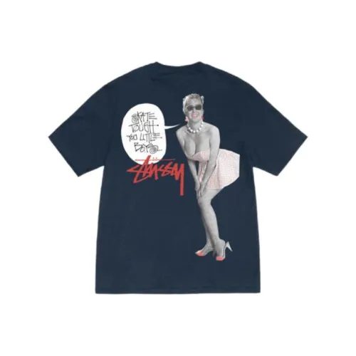 Stussy SS23 Летняя серия Унисекс T-рубашки