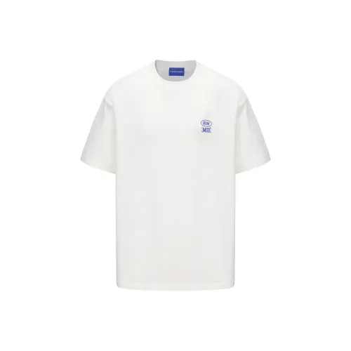 BLUEWARING Белая унисекс футболка