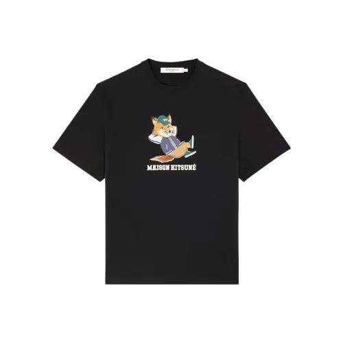 Maison Kitsune Мужские Черные Рубашки