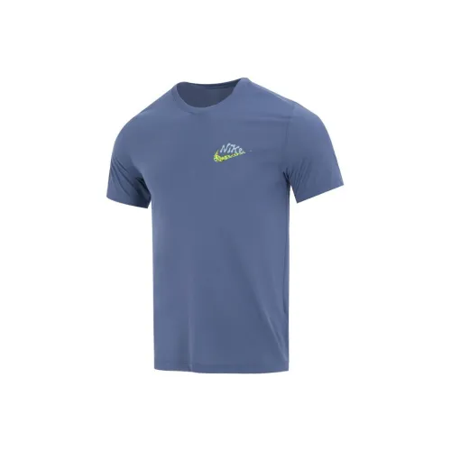 Nike Blue Men's T-Shirts Найк Синий Мужские Футболки