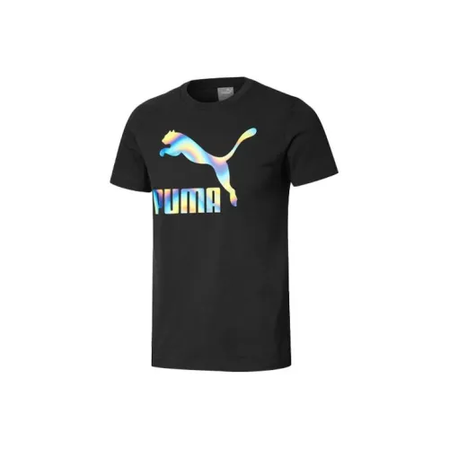 PUMA Bt Printing Черная Мужская Футболка