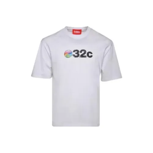 032c Белая Мужская T-Рубашка
