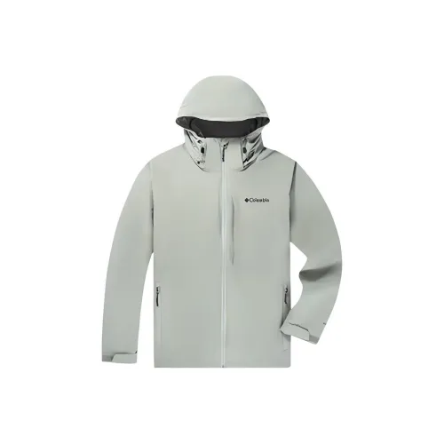 Columbia совместный бренд Поход Водонепроницаемый И Теплый Ветровка Мужской Светло-зеленый
