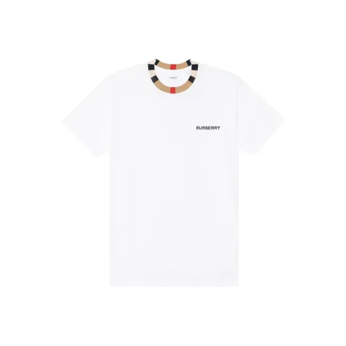 Burberry Белая Мужская T-рубашка