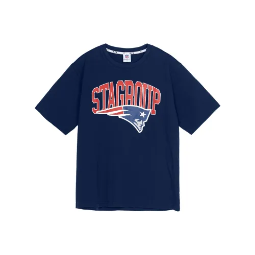 NFL x STA T-Shirt Унисекс Темно-синий