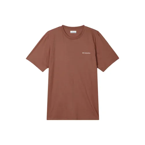 Мужская рубашка T Columbia co-brand красного цвета