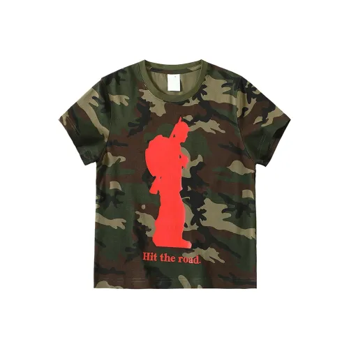 CONP Зеленый камуфляж Унисекс Т-рубашка