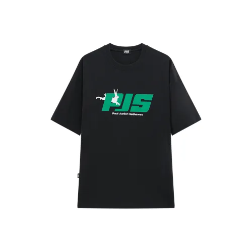 PJ's Vigor Черная Унисекс Футболка