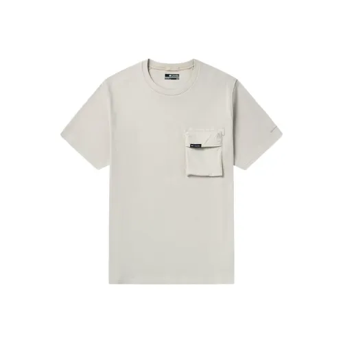 Рубашка Columbia co-brand transit T унисекс белого цвета