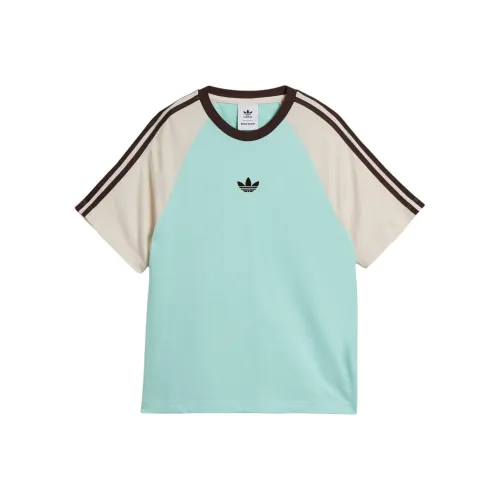 Adidas T-Shirt Мужская Светло-Синяя