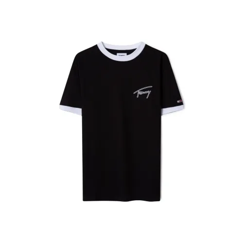 Tommy Hilfiger Черная BDS Мужская T-Рубашка