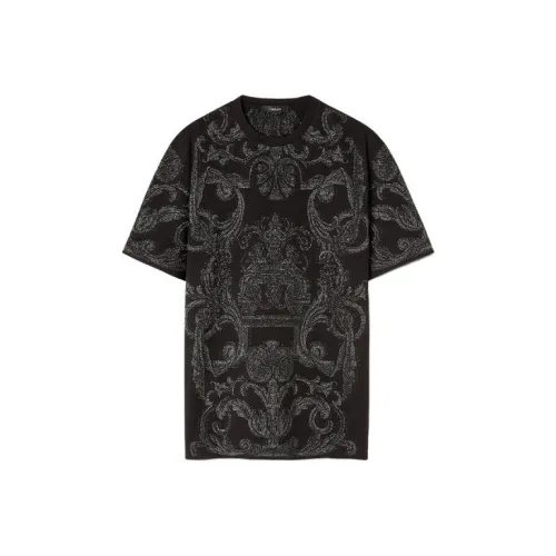 VERSACE FW22 T Рубашка Мужская Черная