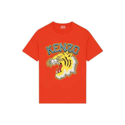 KENZO VARSITY JUNGLE Красная Мужская Футболка