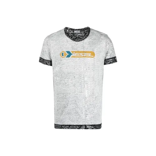 DIESEL Белая Мужская T-Рубашка