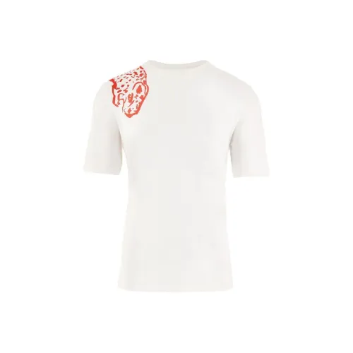 Ferragamo Белая Мужская T-Рубашка