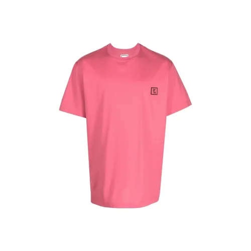 WOOYOUNGMI Розовые Мужские T-рубашки