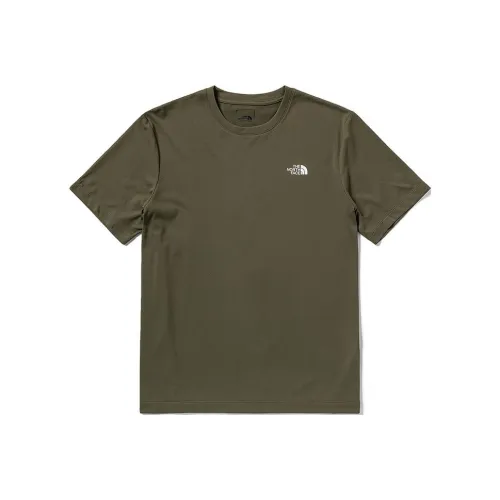 THE NORTH FACE SS23 Быстросохнущая футболка унисекс зеленая