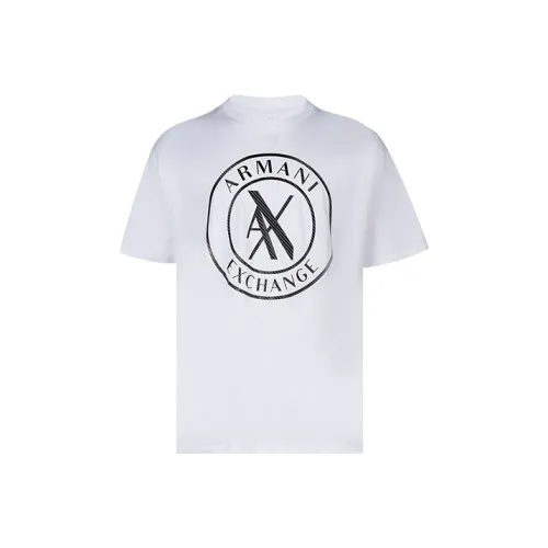 ARMANI EXCHANGE Белая Мужская Футболка