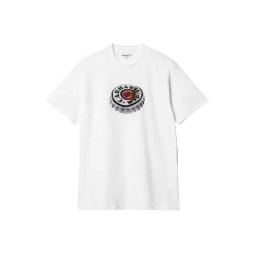 Carhartt WIP SS24 S S Bottle Cap T-Shirt T-Shirt Мужской Белый