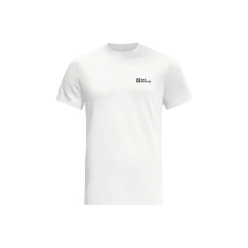 Jack Wolfskin Essential T M T Рубашка Мужская Белая