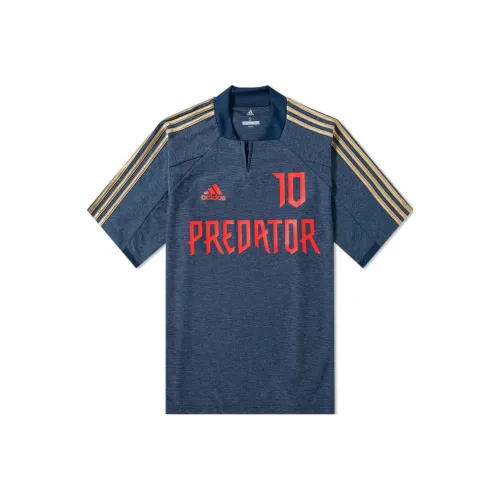 Adidas Дымчато-серый Мужской T-рубашки
