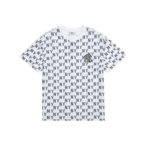 MLB Checkerboard Белый Унисекс Футболка