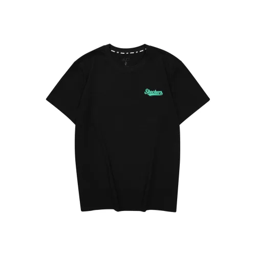 Skechers T-Shirt Унисекс Угольный Черный