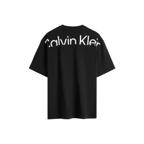 Calvin Klein Space Черный Мужская T-Рубашка