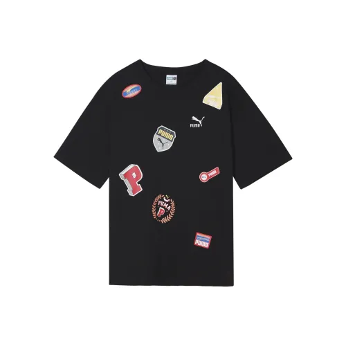 PUMA Черный Унисекс Футболки