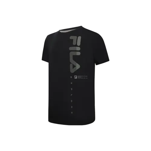 FILA Мужские черные футболки