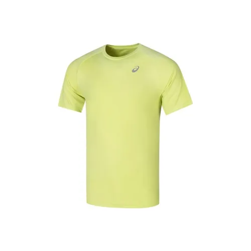 Asics Неоновый зеленый Мужские T-рубашки
