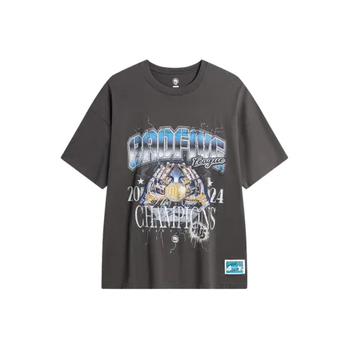 LINING T Рубашка Мужская Обсидиан Серый