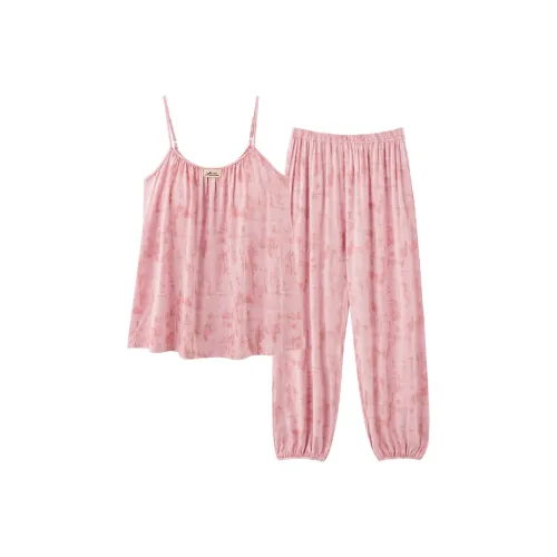 XIAFENYAN Пижамный комплект женский розовый