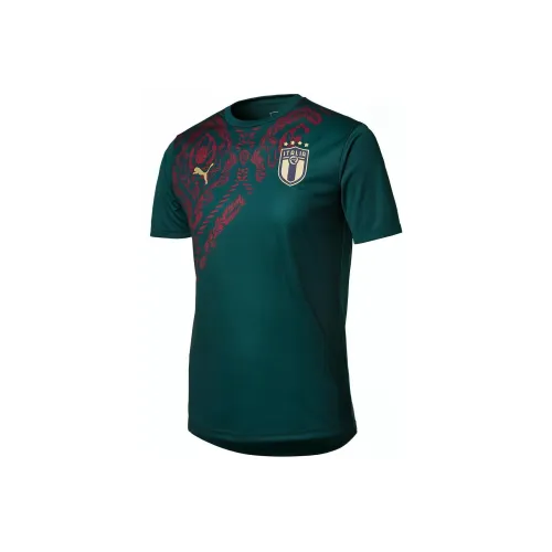 PUMA Зеленые Мужские Футболки
