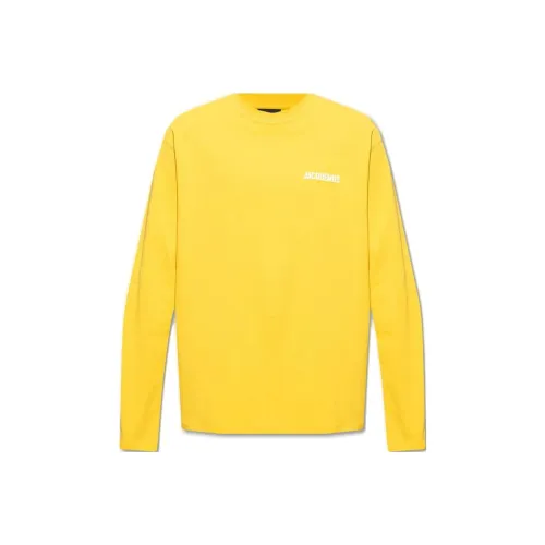 Jacquemus Желтые Мужские T-рубашки