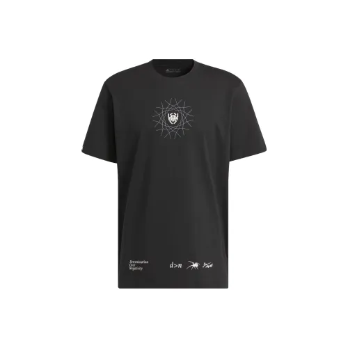 Adidas Donovan Mitchell Черные Мужские T-Рубашки
