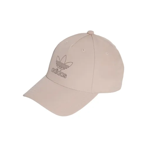 Adidas Полиэстер Ткань из переработанного полиэстера в стиле полотняного переплетения Кепки унисекс Цвет тауповый