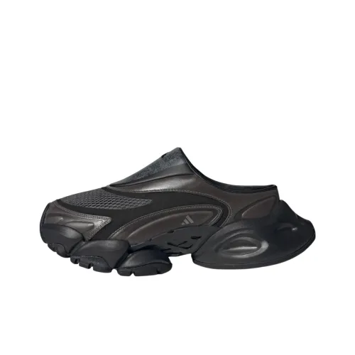Adidas XLG Runner Mule Устойчивые к истиранию Низкие Беговые кроссовки Унисекс Черные