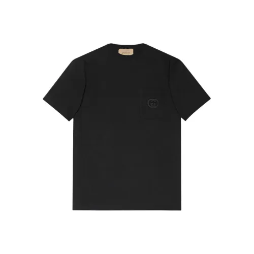 GUCCI Мужские черные футболки