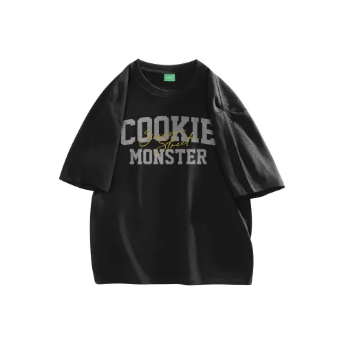 Улица Сезам T Рубашка Длинный рукав Унисекс