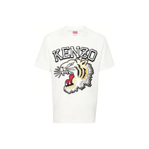KENZO Белая Мужская T-Рубашка