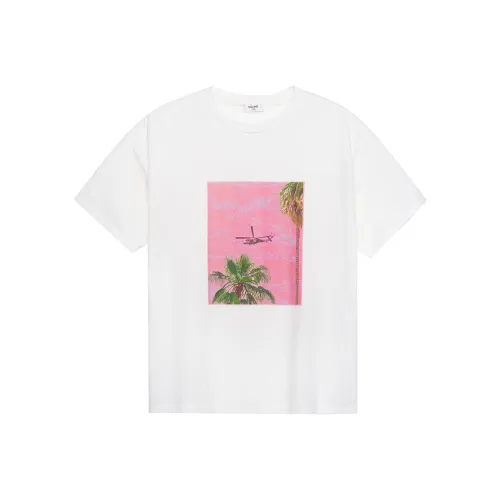 CELINE SS23 T-Shirt Мужской Белый