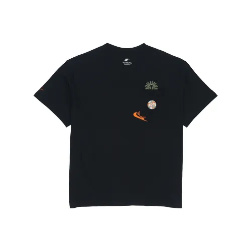 Nike Мужские черные футболки