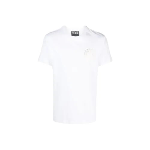 VERSACE JEANS COUTURE Белая Мужская Футболка