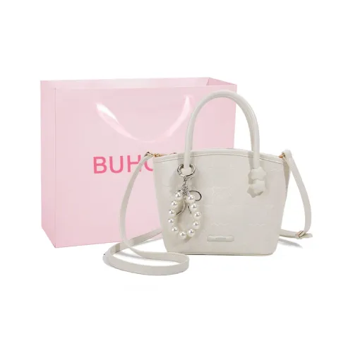 BUHOWE Полиуретан Сумка Стандартная Женская Белая