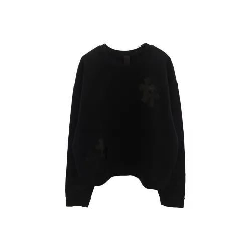 Chrome Hearts Мужские черные футболки